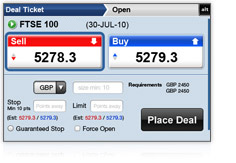 Quick, efficient mobile dealing